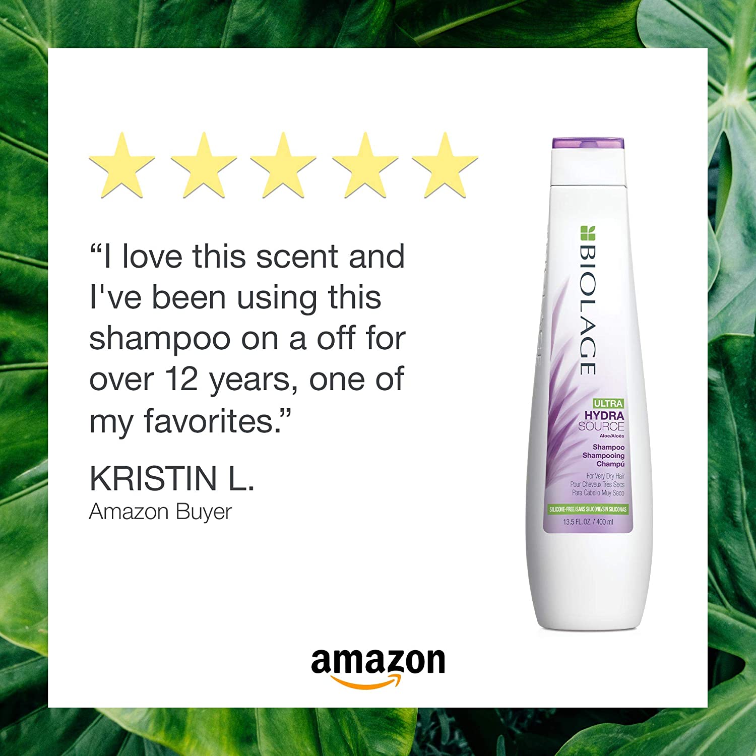 BIOLAGE Ultra Hydrasource Shampoo | Extremely Moisturizes Hair To Prevent Breakage | For Very Dry Ha