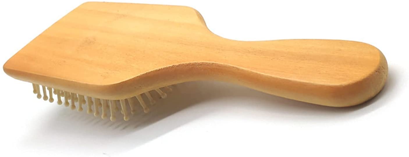 DJDLLZY Air Cushion Massage Comb,Air Cushion Wood Comb Home Salon Hairdressing Tool Scalp Massage Co