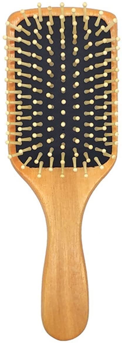 DJDLLZY Air Cushion Massage Comb,Air Cushion Wood Comb Home Salon Hairdressing Tool Scalp Massage Co