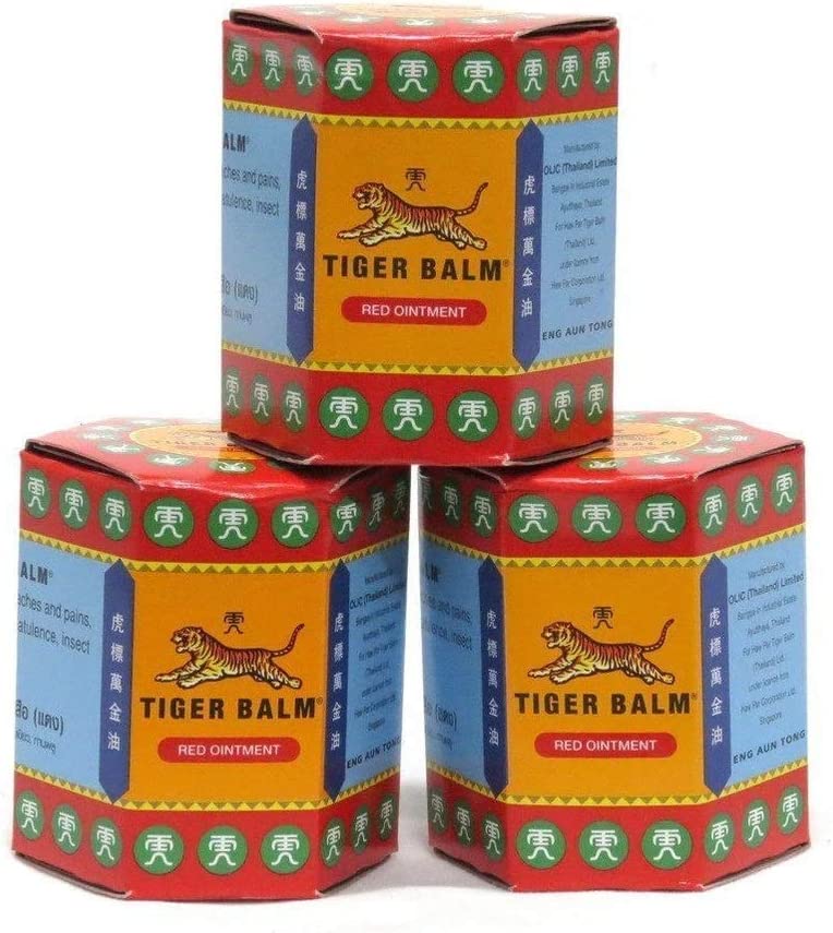 RED Tiger Balm 3 box of 30g