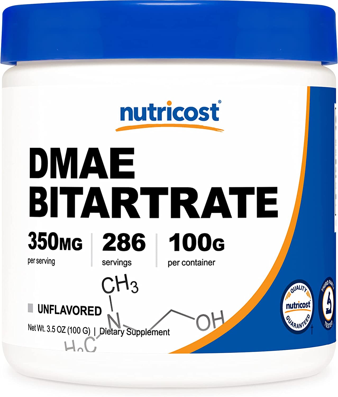 Nutricost Pure DMAEBitartrate Powder 100 Grams
