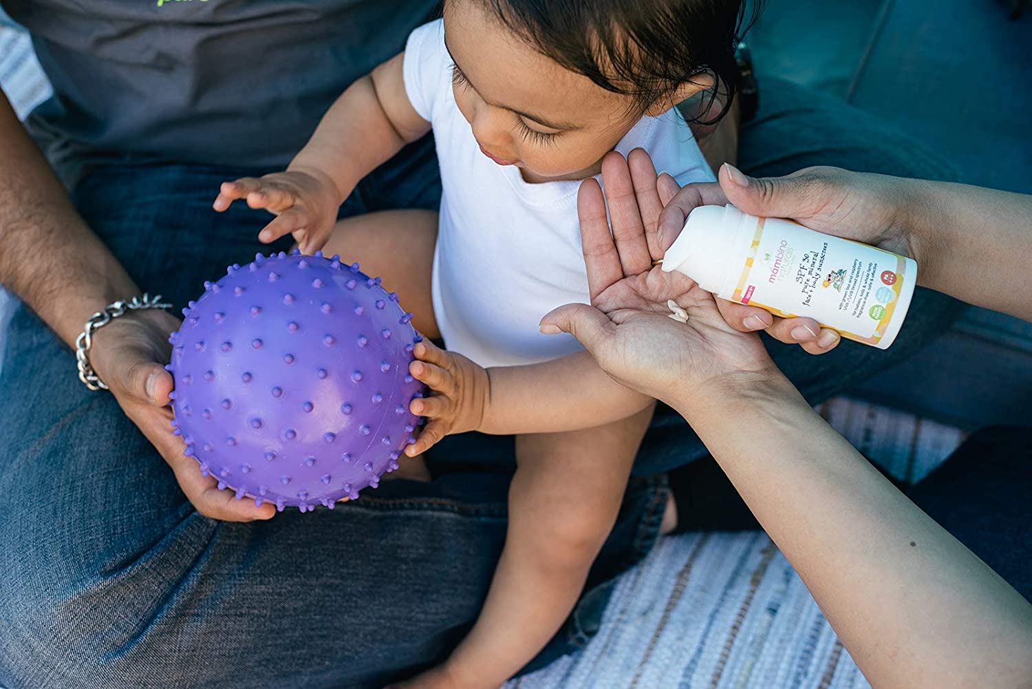 Mambino Organics SPF 30 Pure Mineral Face And Body Sunscreen Lotion – All Natural Organic with Non