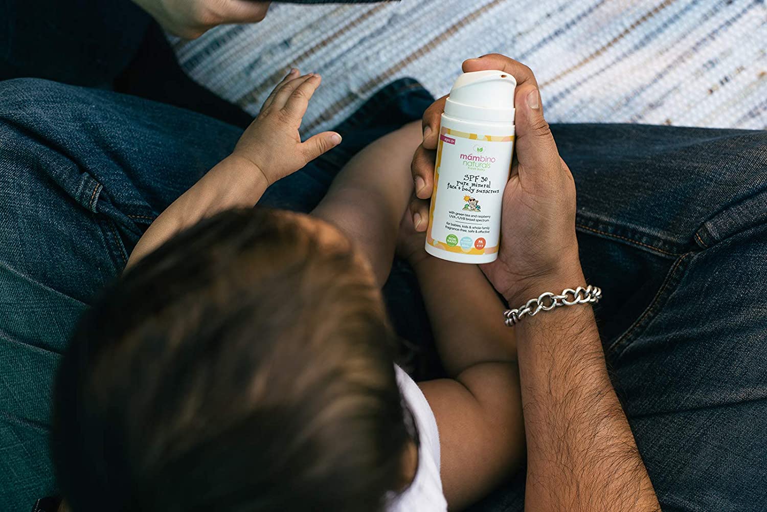 Mambino Organics SPF 30 Pure Mineral Face And Body Sunscreen Lotion – All Natural Organic with Non