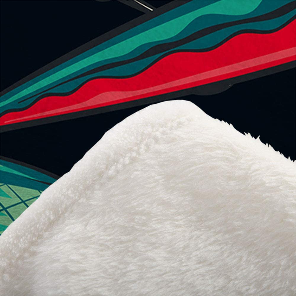 Mugod Fishing Lures Blanket Sea Anchor Fisherman Catch Fish Nature Exotic Colorful Fuzzy Soft Cozy W