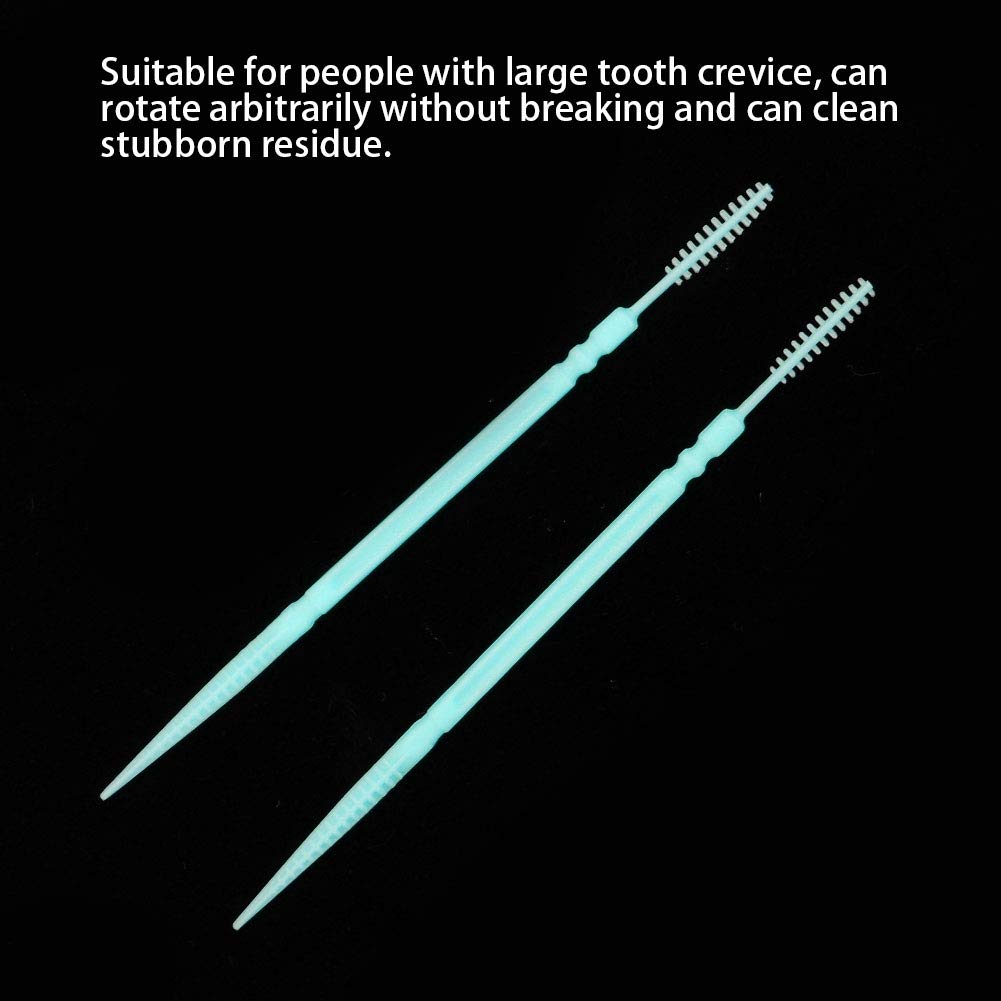 Double-Head Toothpick, Teeth Cleaning Toothpicks Double Heads Picks Tooth Tool Oral Care 100pcs (#3)