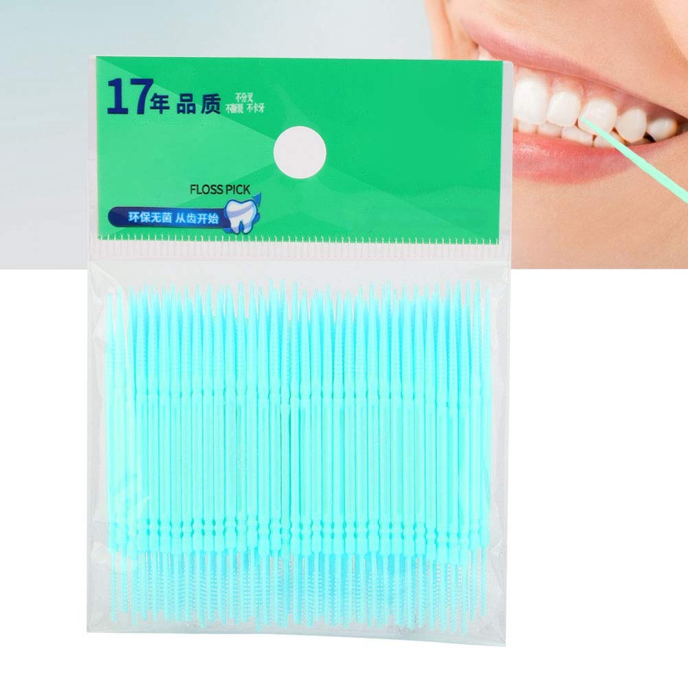 Double-Head Toothpick, Teeth Cleaning Toothpicks Double Heads Picks Tooth Tool Oral Care 100pcs (#3)