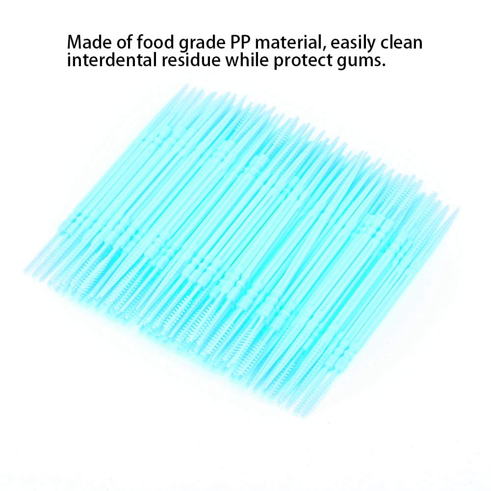Double-Head Toothpick, Teeth Cleaning Toothpicks Double Heads Picks Tooth Tool Oral Care 100pcs (#3)