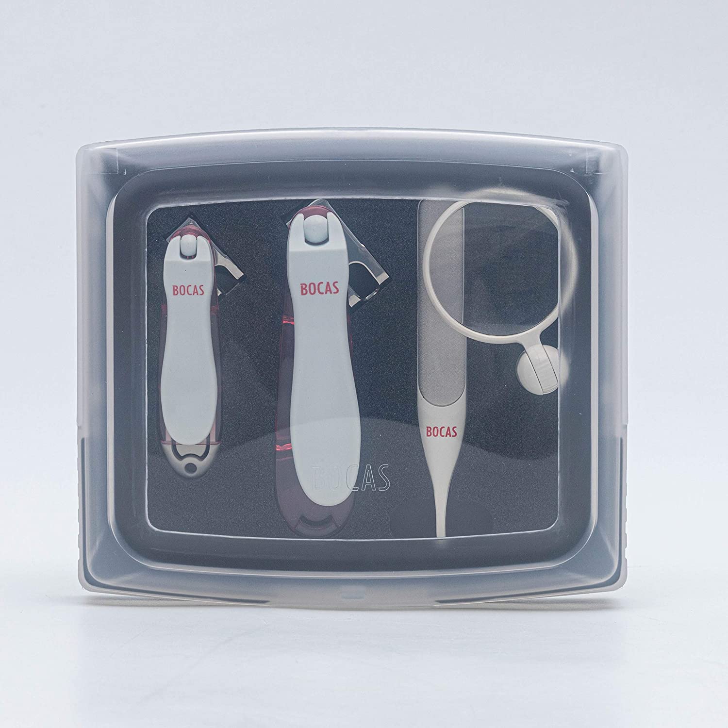 BOCAS Red MedicalGrade Premium Nail Clippers Stainless Steel, Rust