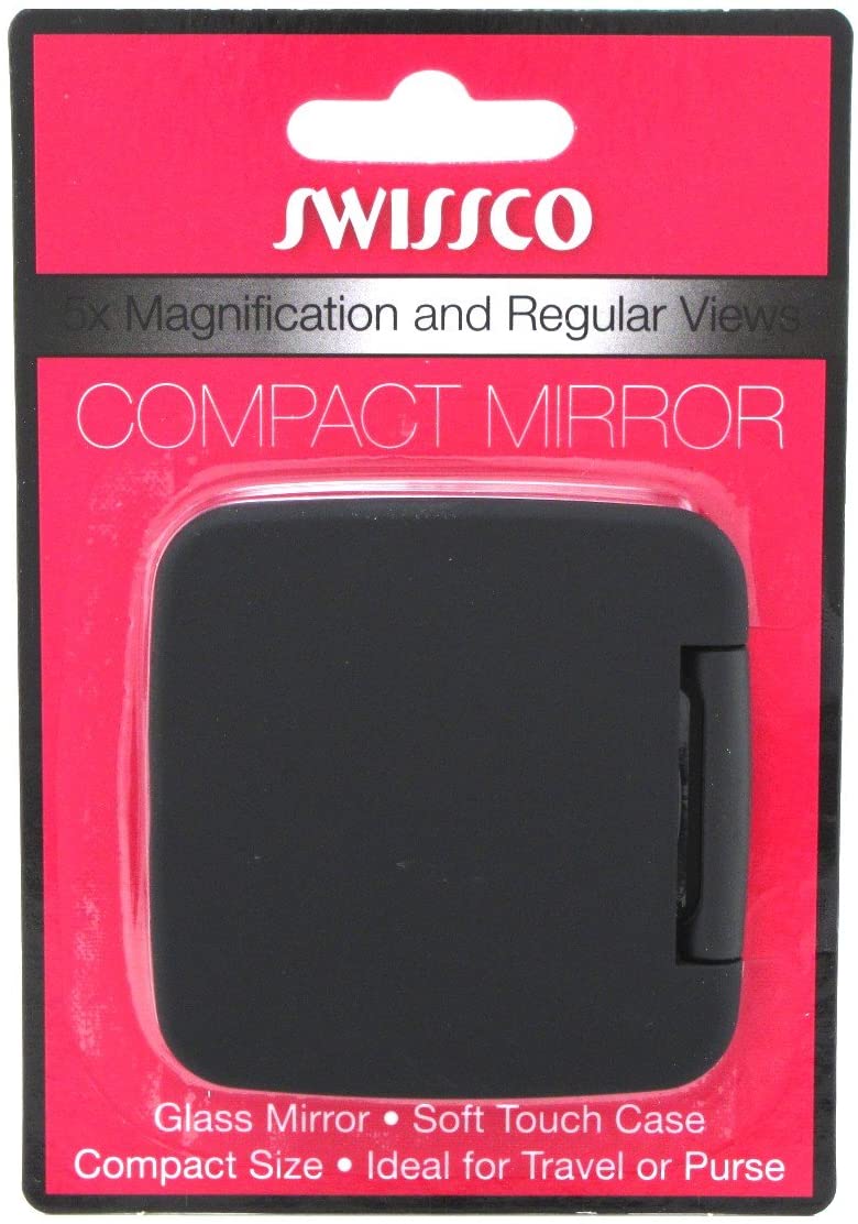 Swissco Mirror Compact & Magnifying 5X