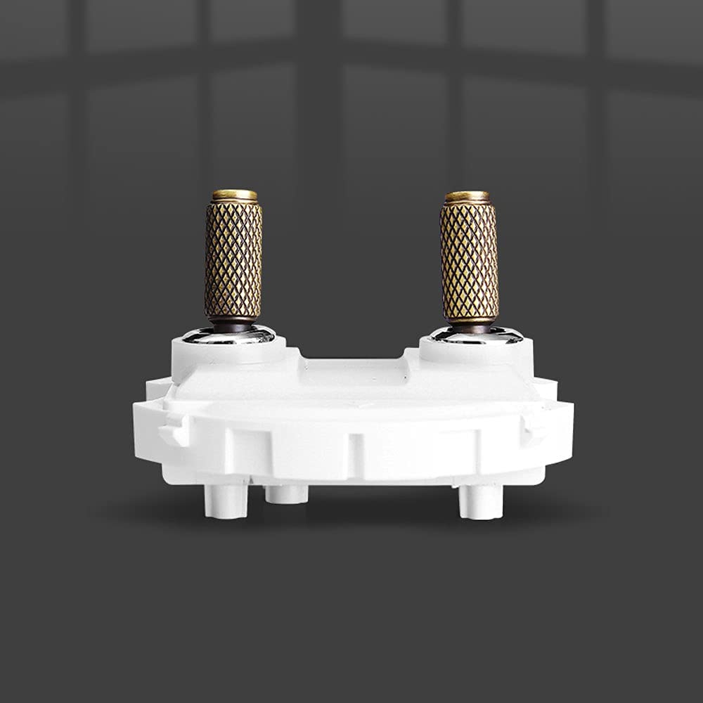 Modeen Retro Switch Panel 1-4 Gang 2 Way Toggle Switch Nordic Antique Solid Wood Black Walnut LED Li