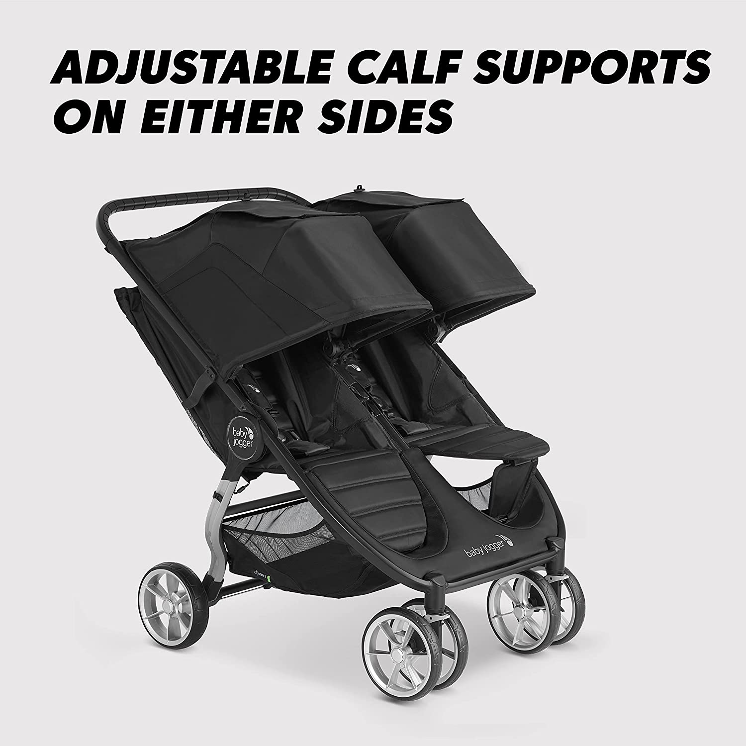 Baby Jogger City Mini 2 Double Stroller, Jet