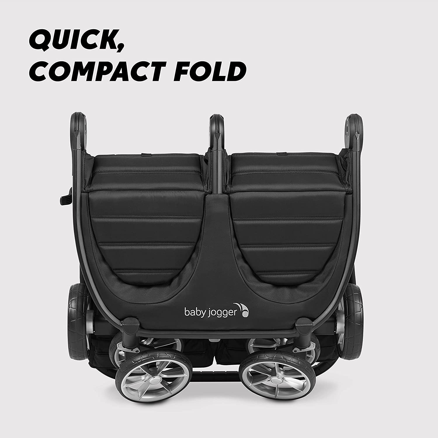 Baby Jogger City Mini 2 Double Stroller, Jet