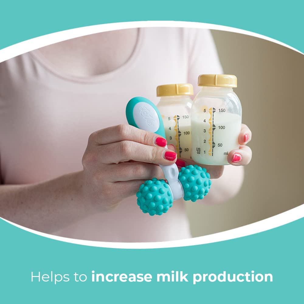 LaVie Lactation Massager Roller, Manual Massage Roller, Breastfeeding Support to Improve Milk Flow, 