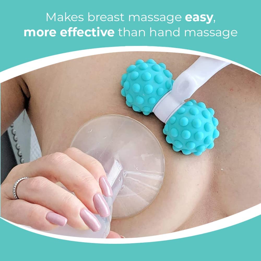 LaVie Lactation Massager Roller, Manual Massage Roller, Breastfeeding Support to Improve Milk Flow, 