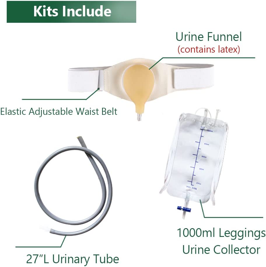 Abdominal Ostomy Bag Belt Kit - Bladder Urine Collector Waist Support, Urinary Drainage Stabilizatio