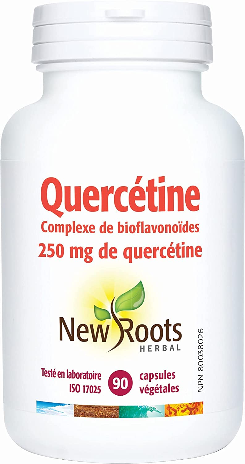 New Roots Herbal - Quercetin Bioflavonoid Complex (250mg of Quercetin) - 90 Veg Caps Supports Immune