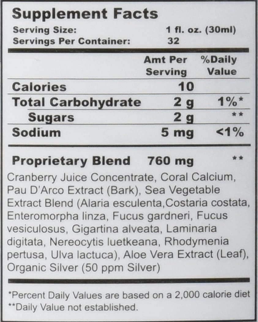 Wellgenix Sea Essentials Coral Calcium Liquid Vitamin for High Absorption - Nutritional Multivitamin