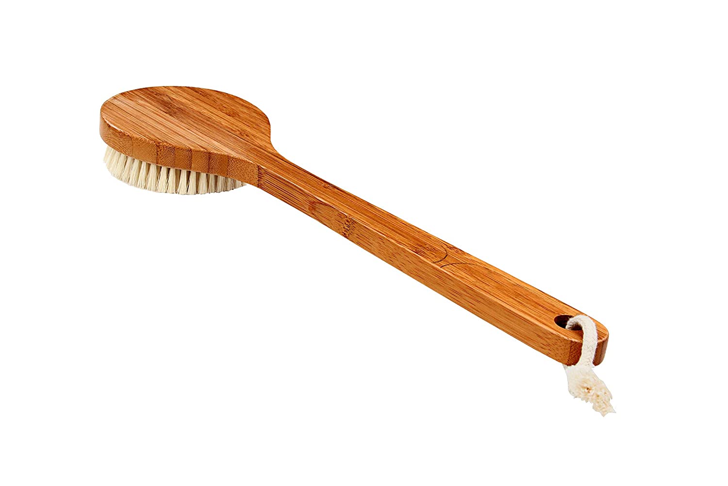 Esthetician Grade Bath & Body Brush  |   100% Natural Bristle FIRM   |  Pure Bamboo Handle   |