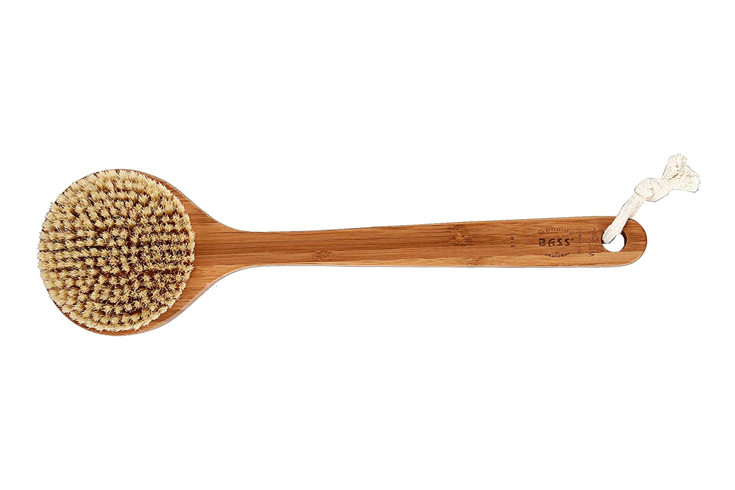 Esthetician Grade Bath & Body Brush  |   100% Natural Bristle FIRM   |  Pure Bamboo Handle   |
