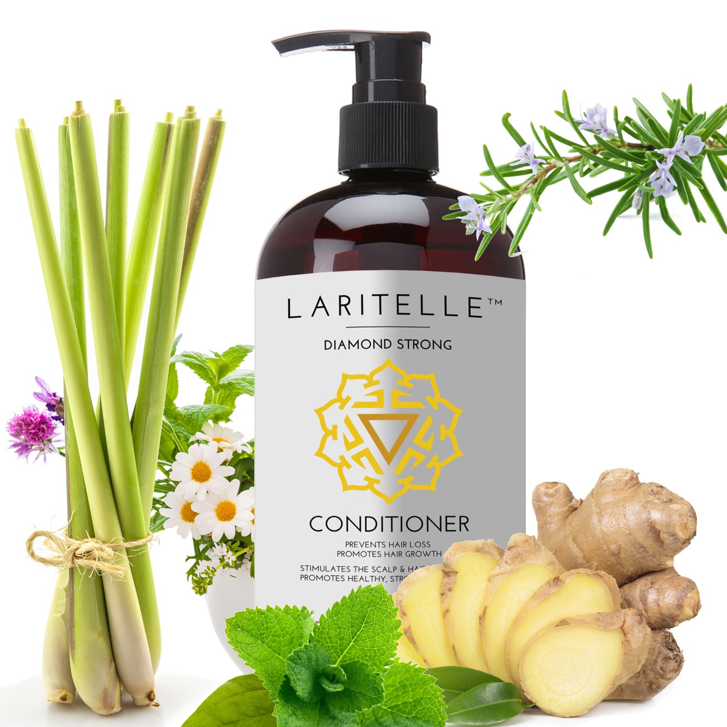 Laritelle Organic Hair Loss Treatment for Men and Women | Fortifying, Strengthening and Follicle Rej