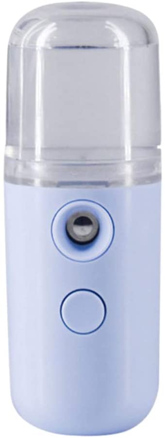 Almencla Mini USB Nano Facial Mister ATO-mizer Face Mist Sprayer Face Moisturizing Tool - Blue
