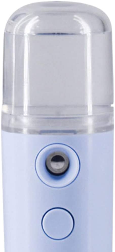 Almencla Mini USB Nano Facial Mister ATO-mizer Face Mist Sprayer Face Moisturizing Tool - Blue