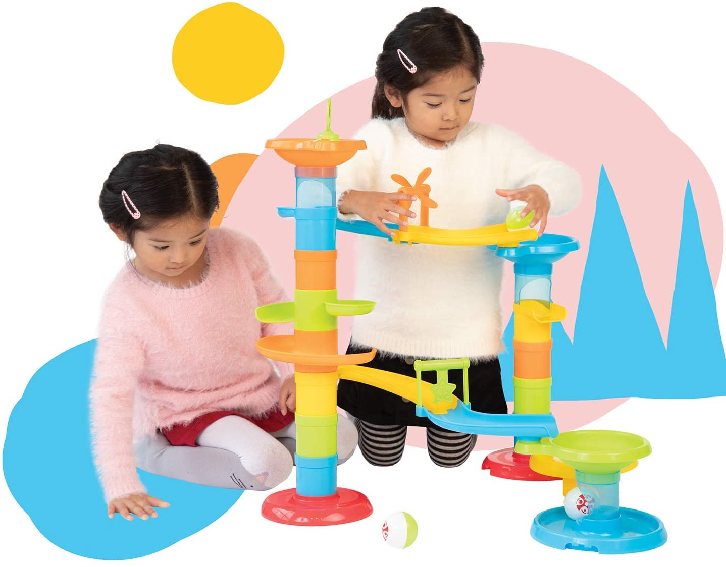 Manhattan Toy Stack, Drop & Pop! Preschool Activity Toy