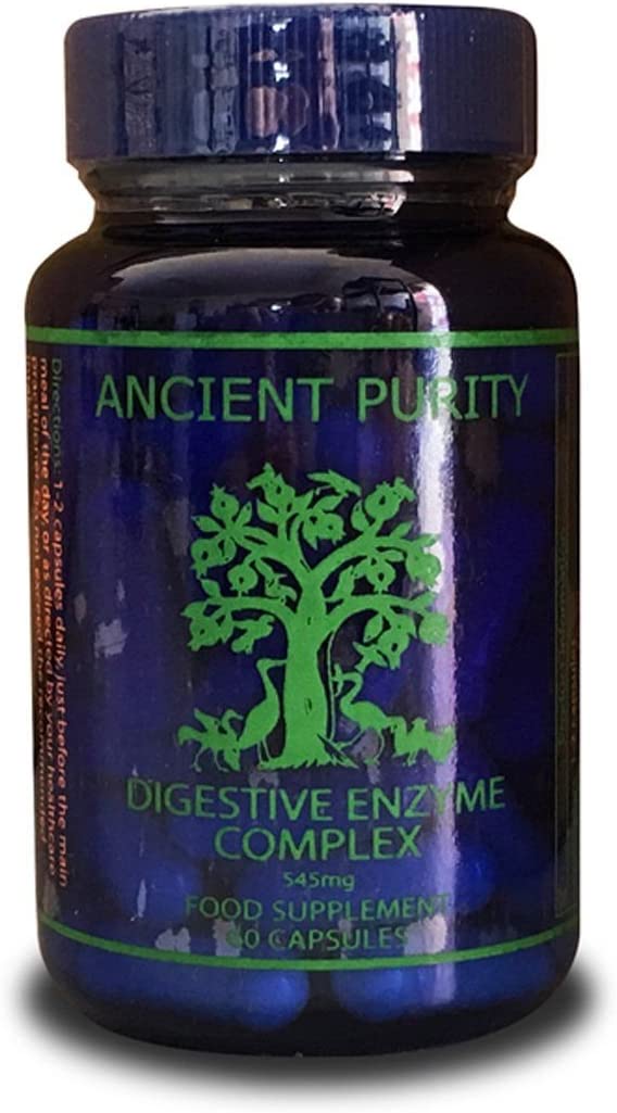Digestive Enzyme Complex - 60 Capsules (Food Based) by Ancient Purity