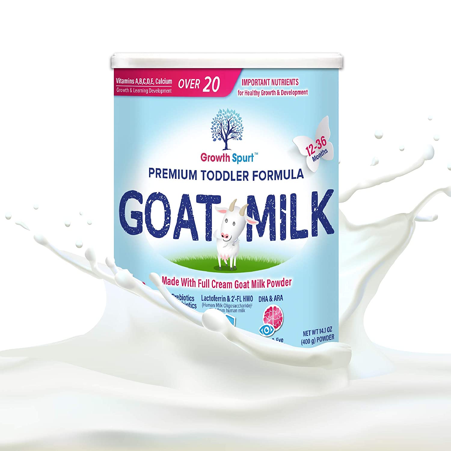 Goat Milk Toddler Formula \xe2\x80\x93 Growth Spurt Powdered Goat's Milk Toddler Formula \xe2\x80\x9