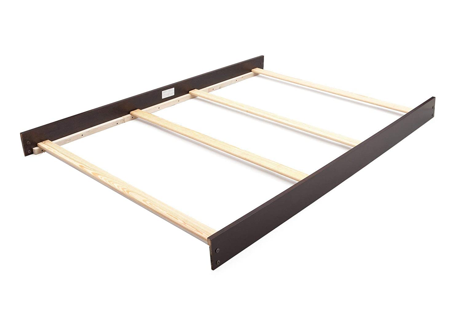 Full Size Conversion Kit Bed Rails for Baby Cache Overland & Vienna Cribs (Espresso)