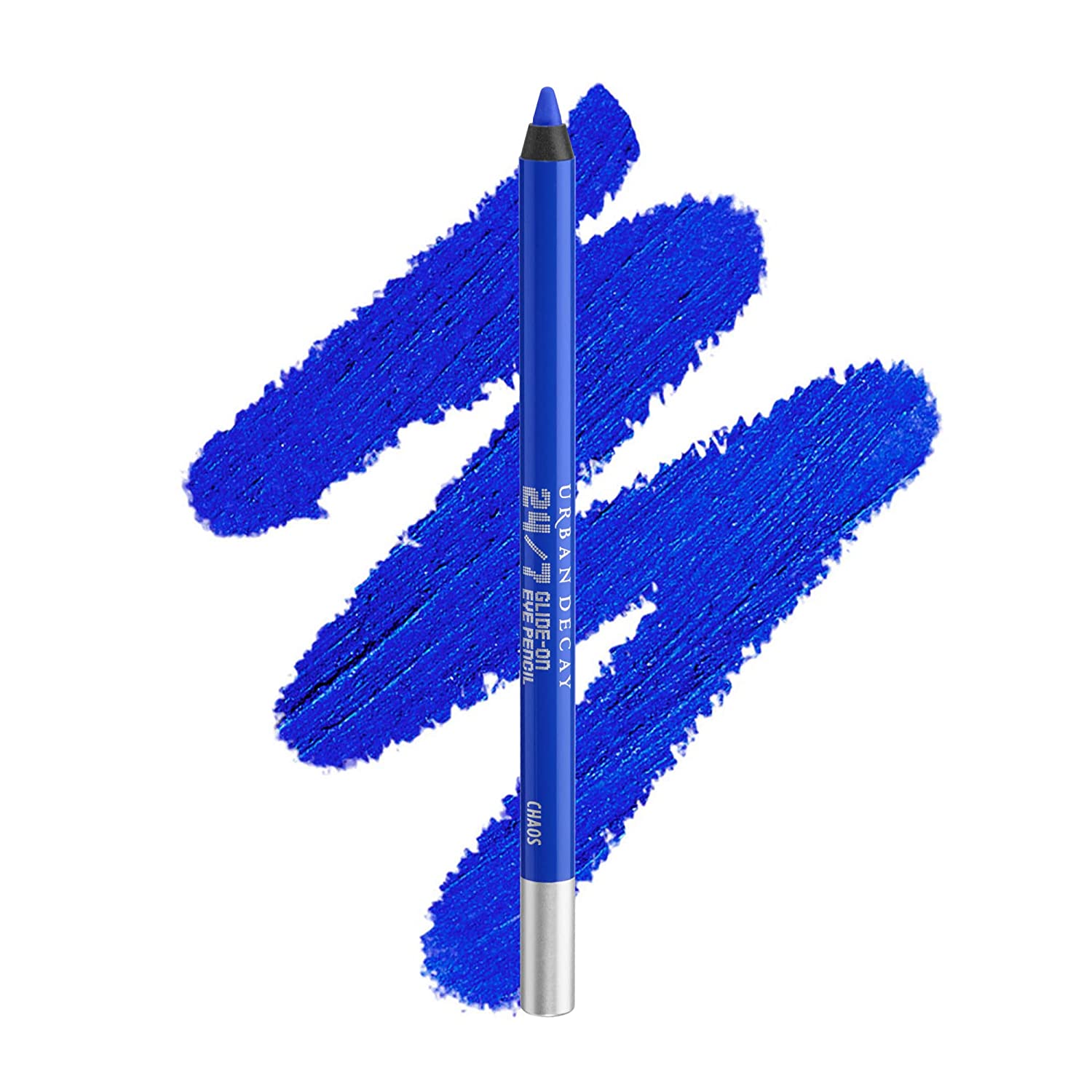 Urban Decay 24/7 Glide-On Waterproof Eyeliner Pencil - Long-Lasting - Chaos, Vibrant Cobalt Blue wit