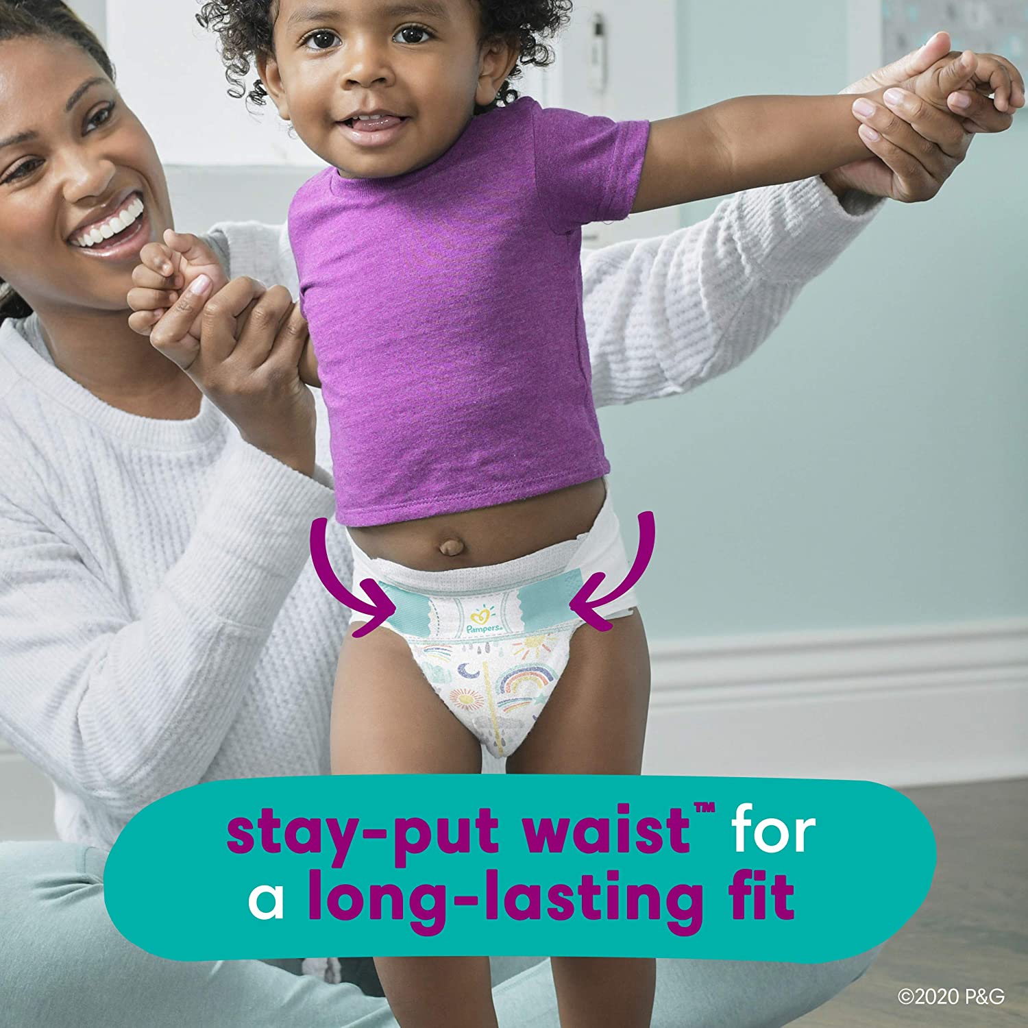 Pampers Potty Training Transition Kit, 104 Count