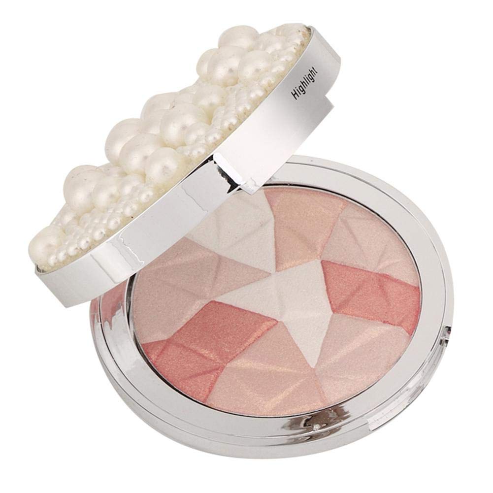 Makeup Palettes, Highlighting Powder, Shiny Face Highlight Blush Powder Palettes(mk051-01)