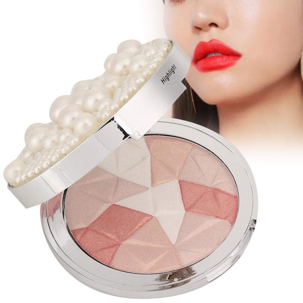 Makeup Palettes, Highlighting Powder, Shiny Face Highlight Blush Powder Palettes(mk051-01)