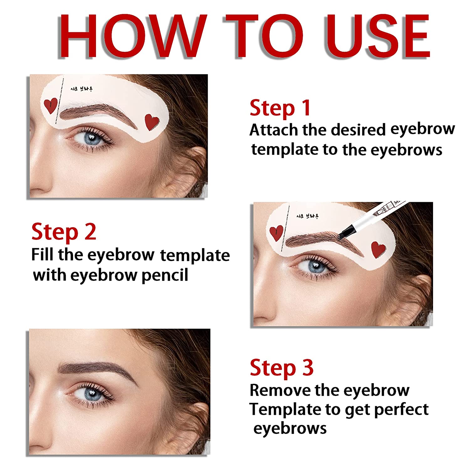 2PCS Dark Brown Eyebrow Pencil,Microblading Eyebrow Pen,Eyebrow Tattoo Pen,Brow Pencil,Waterproof Lo