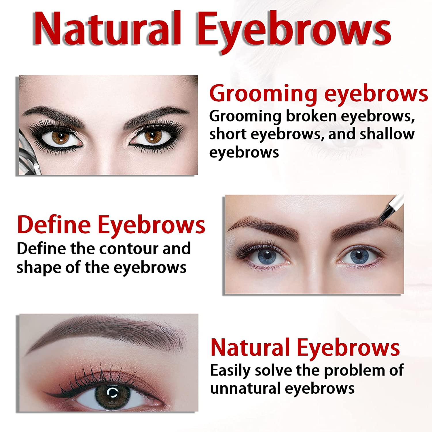 2PCS Dark Brown Eyebrow Pencil,Microblading Eyebrow Pen,Eyebrow Tattoo Pen,Brow Pencil,Waterproof Lo