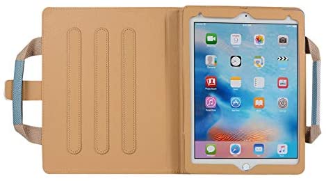 iPad Air 10.5 Case 2019, TechCode Synthetic Leather Protective Case Travel Sleeve Multi-Angle Stand