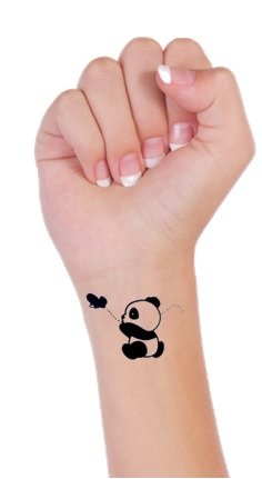 Panda Collection (Panda Temporary Tattoos)