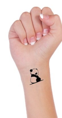 Panda Collection (Panda Temporary Tattoos)