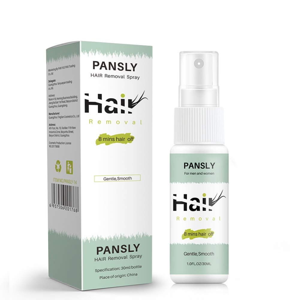 Novobey Hair Removal Spray, Hair Growth Inhibitor, Reducing to Stop Hair Growth Gentle Smooth Painle