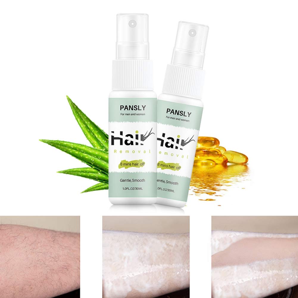 Novobey Hair Removal Spray, Hair Growth Inhibitor, Reducing to Stop Hair Growth Gentle Smooth Painle