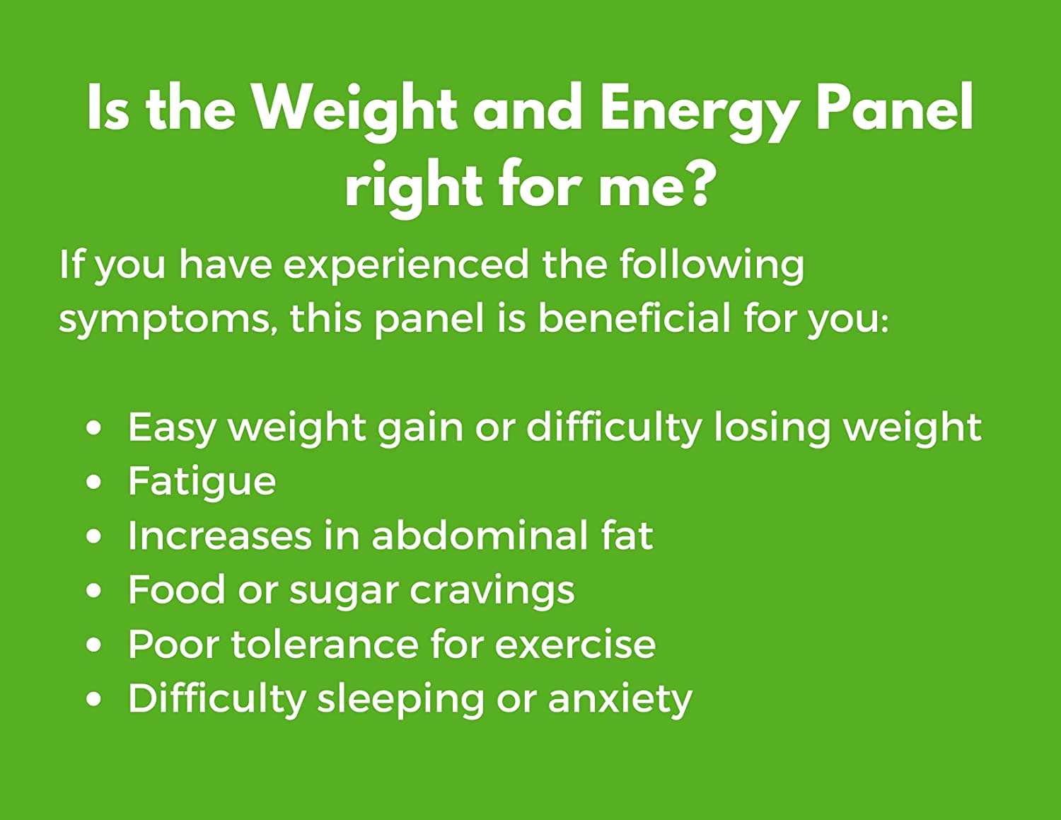 KnowingLabs Weight and Energy Test Panel | at Home Testing Kit | Metabolism Test | CLIA-Certified La