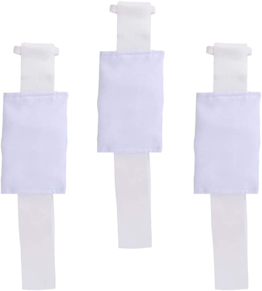 EXCEART 3Pcs Feeding Tube Belt Abdominal Dialysis Catheter Waist Protection Belt Peritoneal Drainage