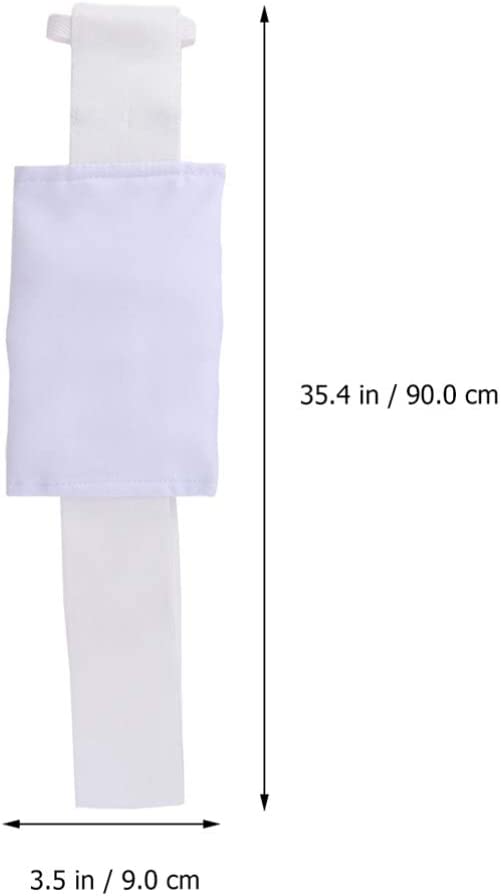 EXCEART 3Pcs Feeding Tube Belt Abdominal Dialysis Catheter Waist Protection Belt Peritoneal Drainage