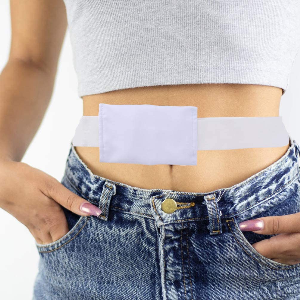 EXCEART 3Pcs Feeding Tube Belt Abdominal Dialysis Catheter Waist Protection Belt Peritoneal Drainage