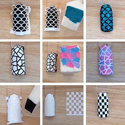 Heart Valentines Love Collection (36 Nail Vinyl Stencil c135 love)