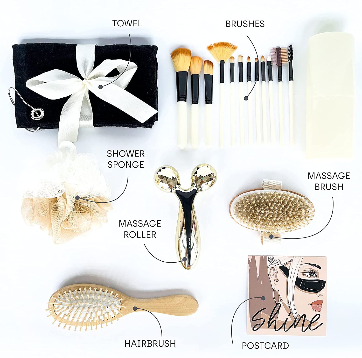 DREAMBOX Birthday Box for Women – Birthday Box “Shine” with Gifts for Women – Cute Self-Care