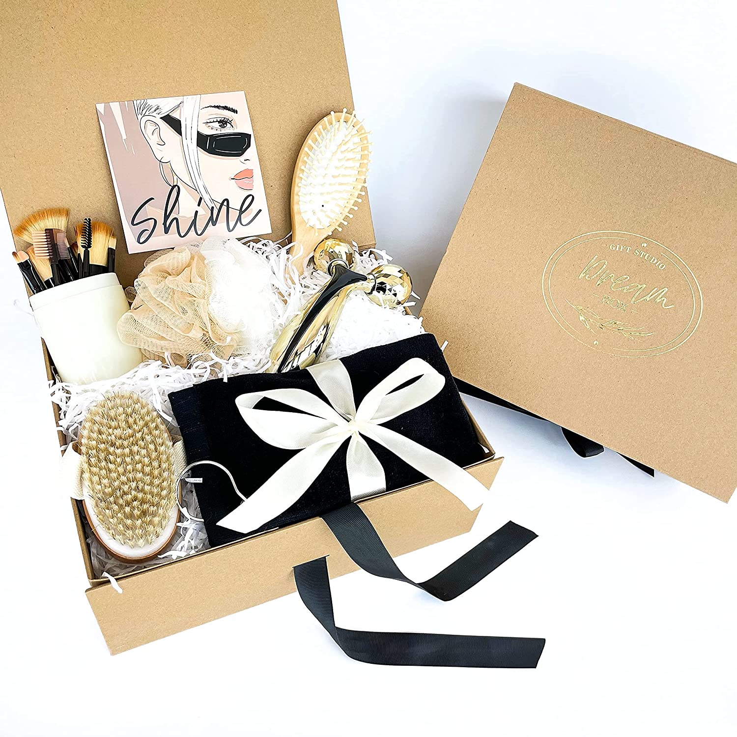 DREAMBOX Birthday Box for Women – Birthday Box “Shine” with Gifts for Women – Cute Self-Care