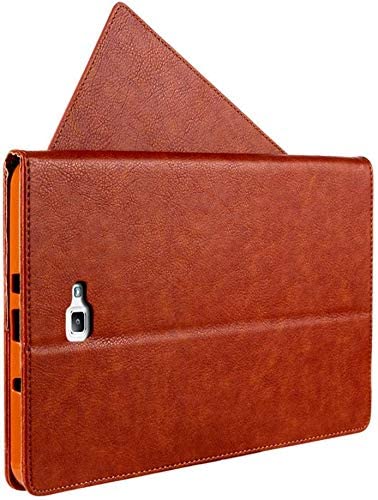 Jennyfly 10.5 inch Galaxy S6 Case,PU Leather Lightweight Smart Auto Wake/Sleep Built-in Pencil Slot 