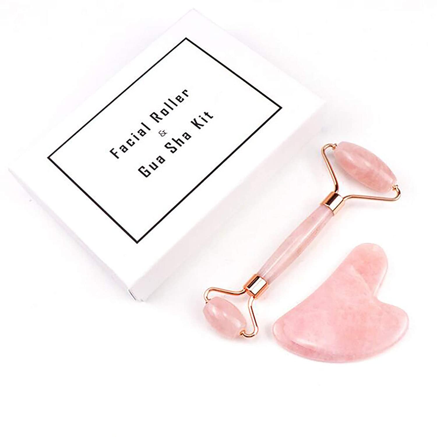 CDFVF Gua Sha Massage Tool,Facial Tools,Natural Jade Gua Sha StoneJade Roller Beauty Accessories for